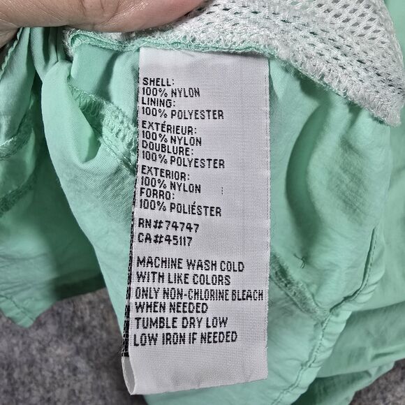 Womens World Wide Sportsman Aqua Blue Fishing Shirt Size Small Short Sleeve - Picture 7 of 9